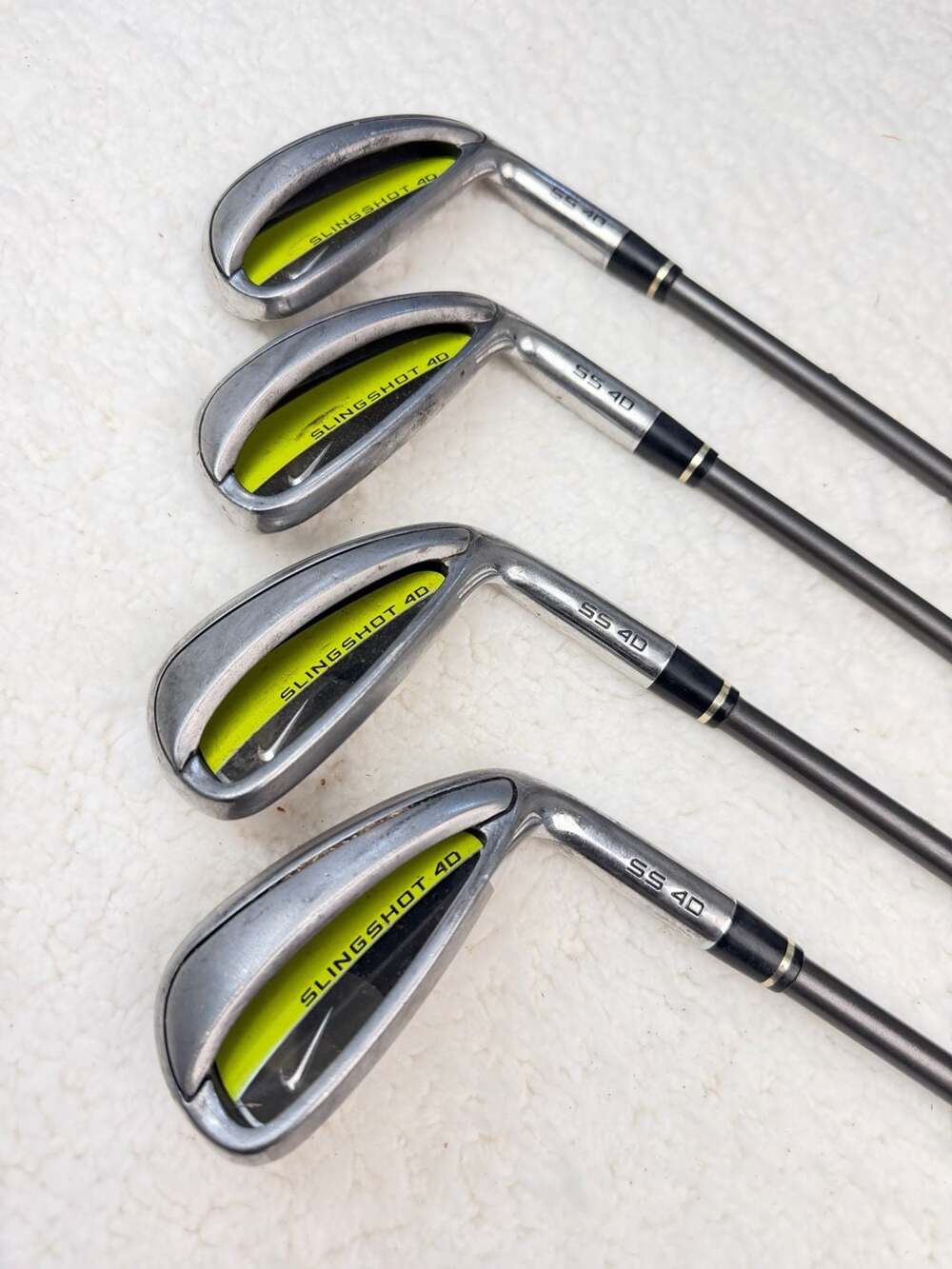 Nike Slingshot 4D 4-Piece Iron Set 6, 7, 8, 9 Irons Women's Flex Graphite Shafts